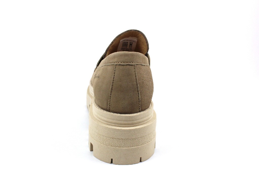 TAMARIS Sportliche Slipper beige