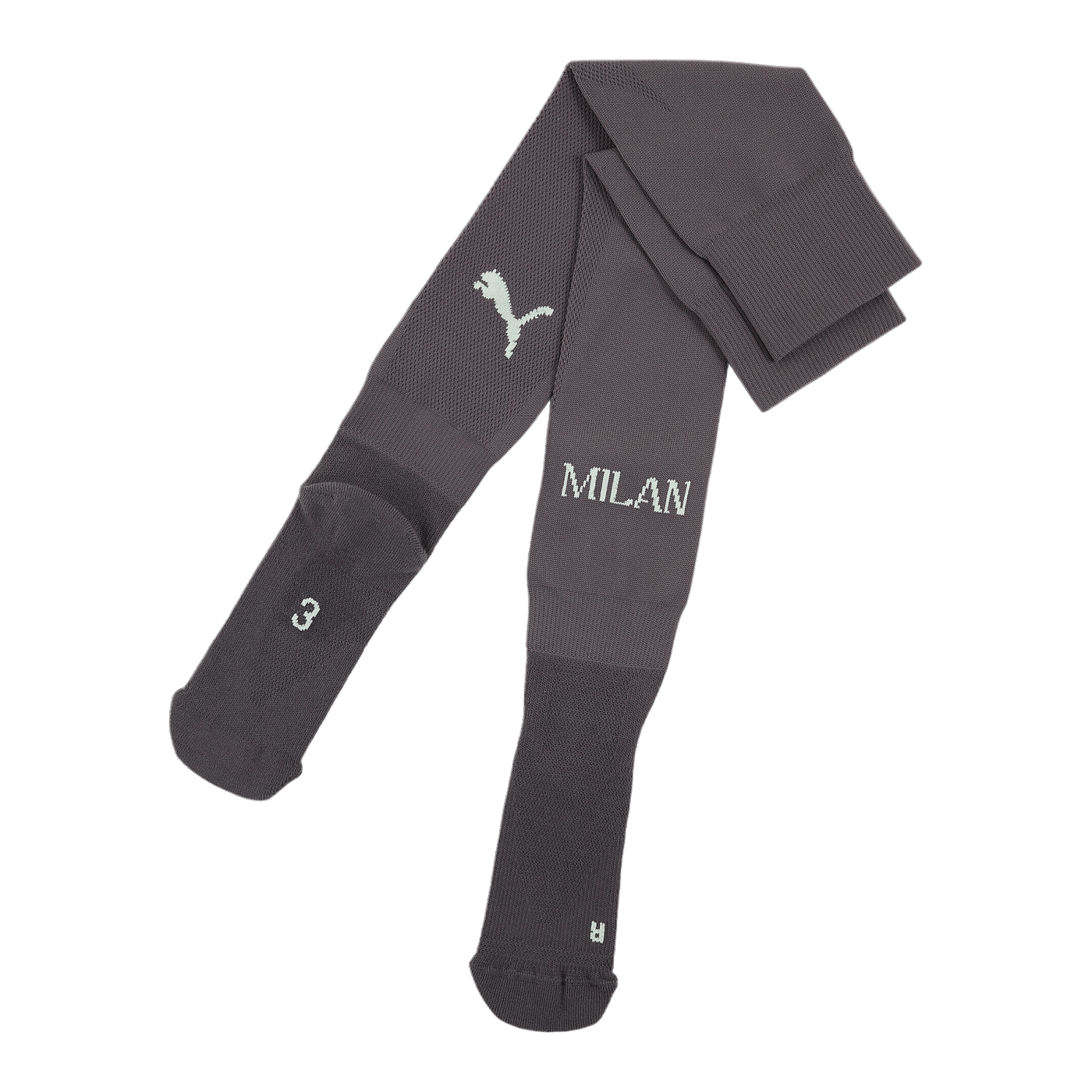 PUMA AC Mailand Strumpfstutzen 3rd 2024/2025 Grau F09
