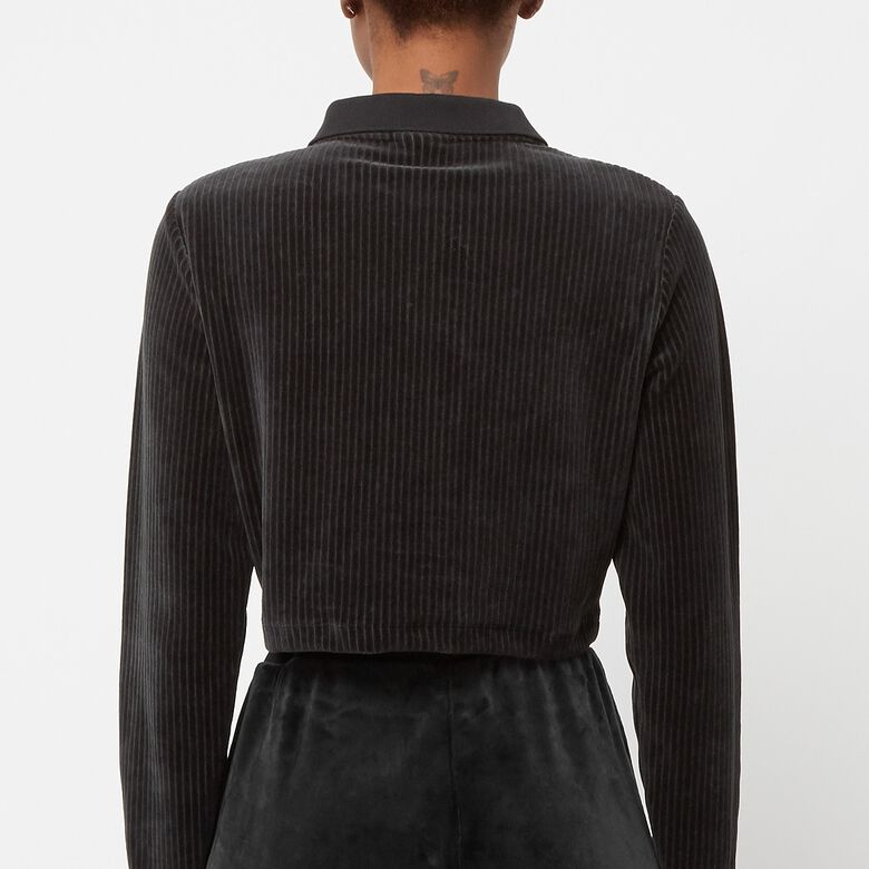 JORDAN Wmns Flight Long Sleeve Velour Top black