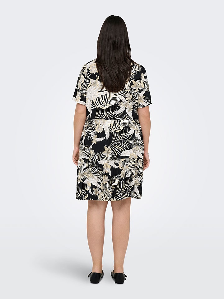ONLY Carmakoma Kleid in Beige günstig kaufen