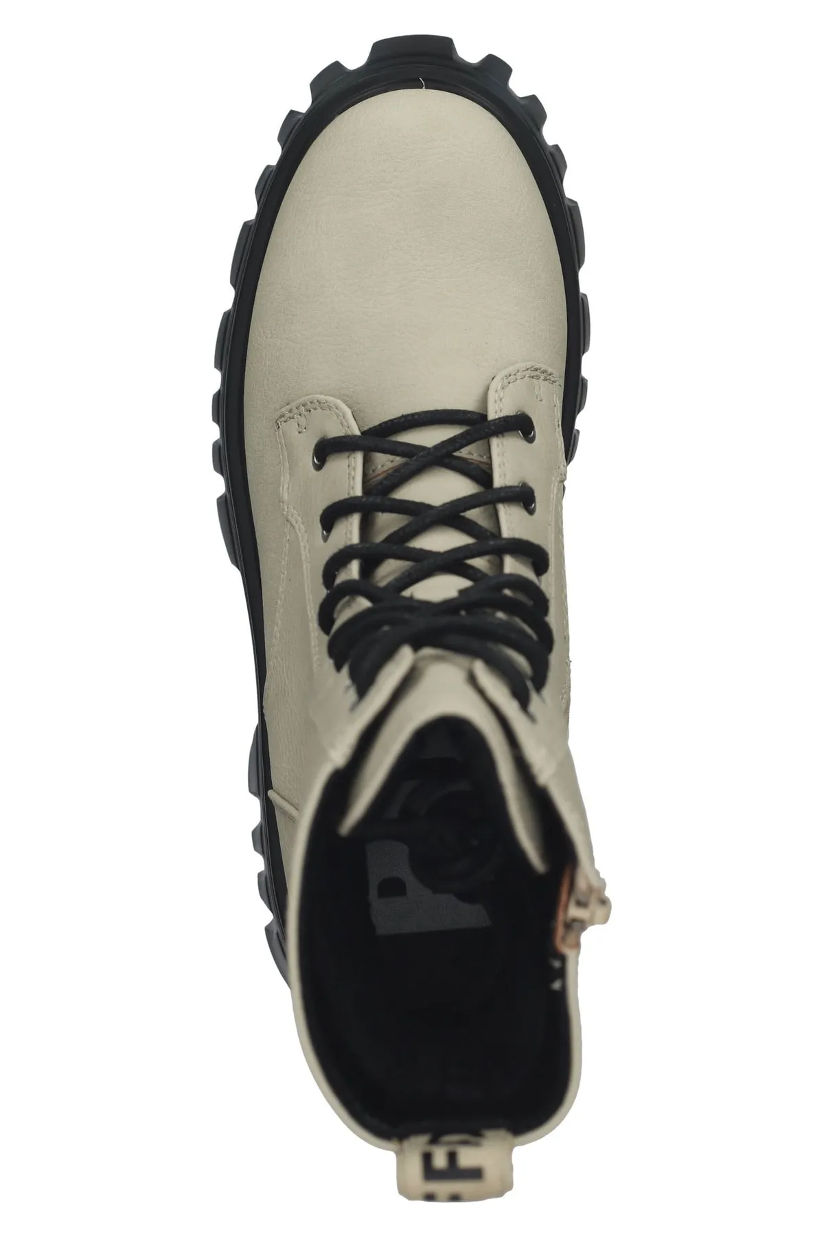 Buffalo  Stiefelette - Grau - Blockabsatz