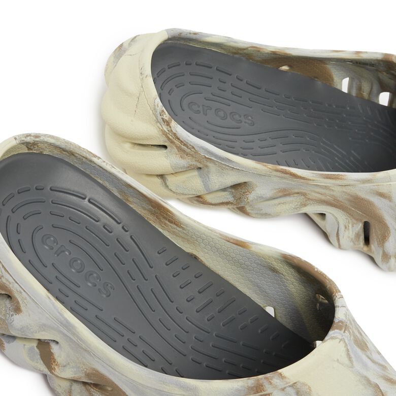 Crocs Echo Slide Marble bone