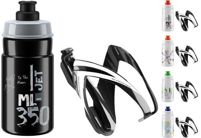 Elite Kid's Kit JET/CEO Trinkflasche 350ml + Halter kaufen | Bike-Discount