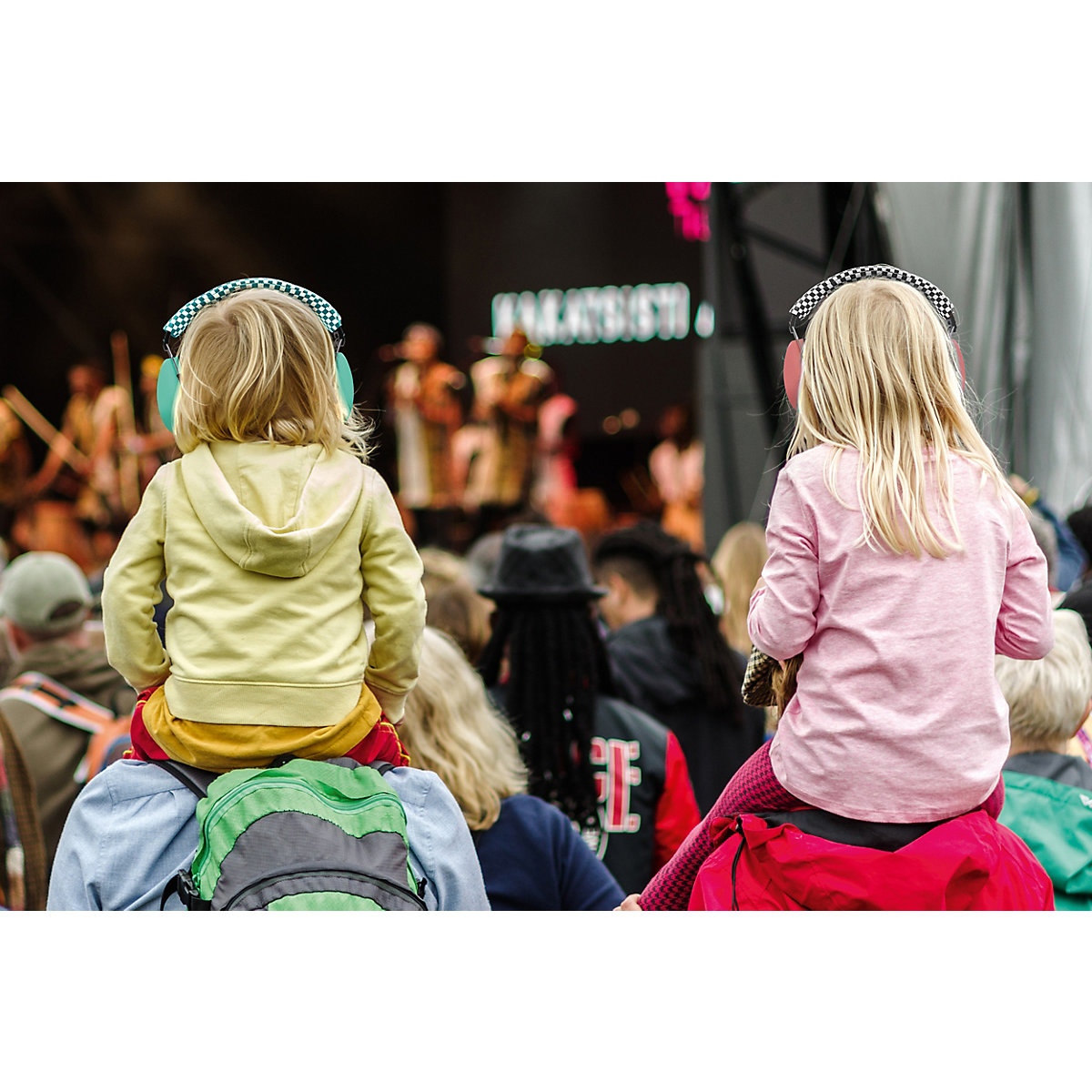 BV-71RE - Gehörschutz für Kinder, rosa/schwarz