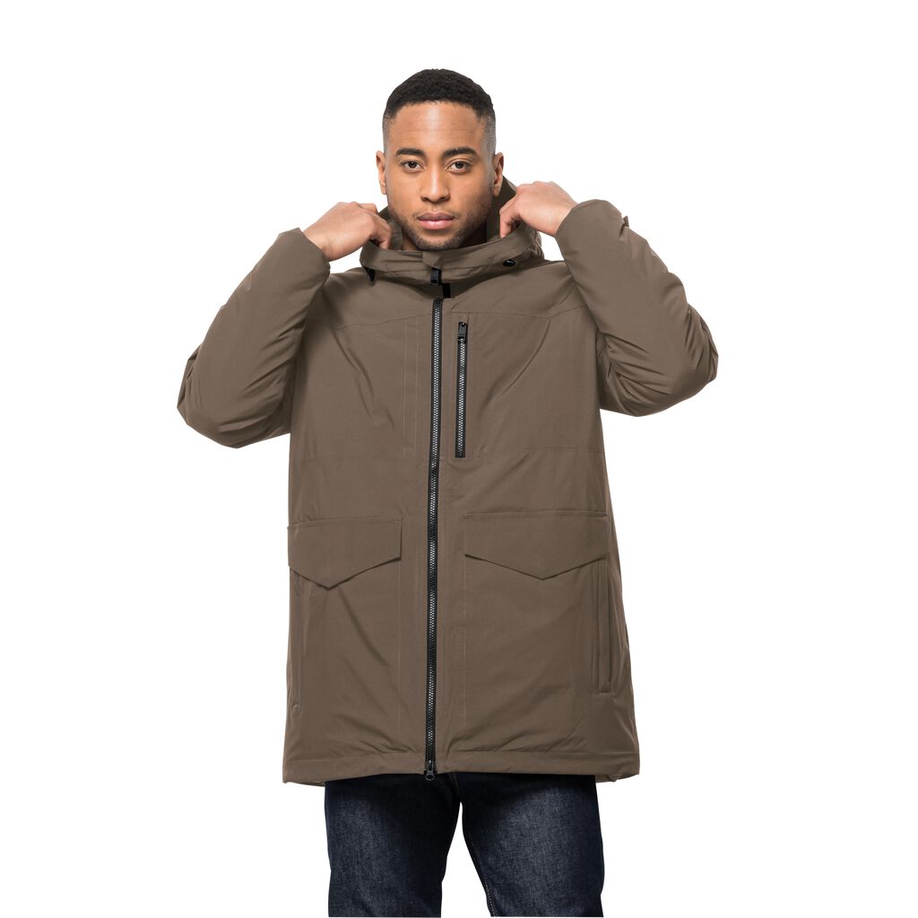 KOENIGSBAU PARKA M Wasserdichter Wintermantel Herren