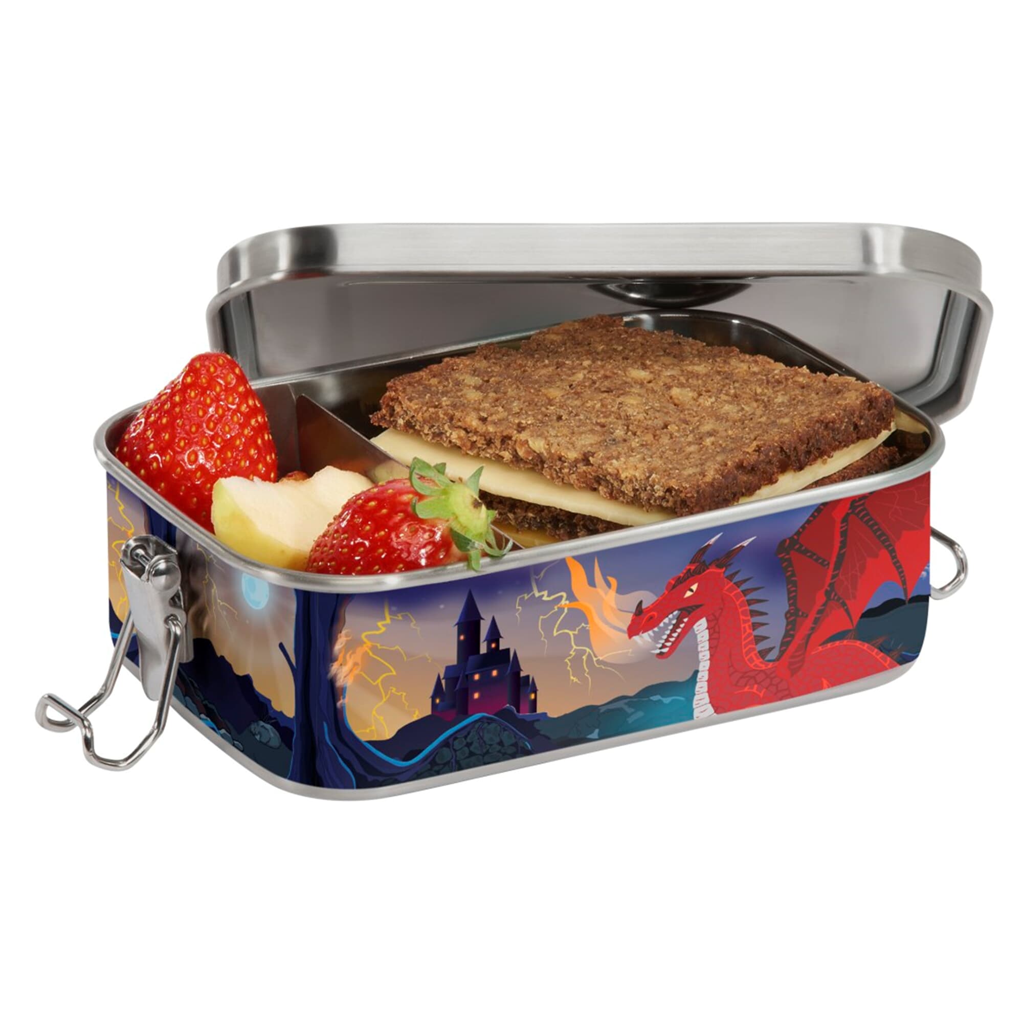 Edelstahl-Brotzeitbox