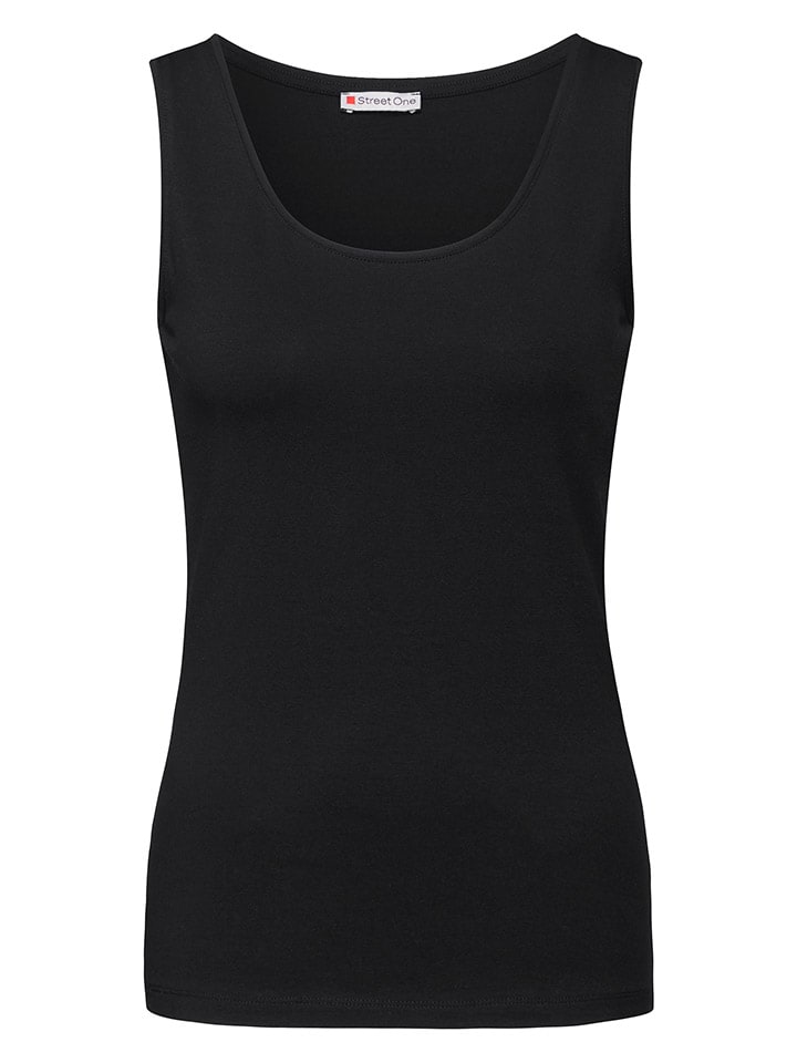 Street One Top in Schwarz günstig kaufen