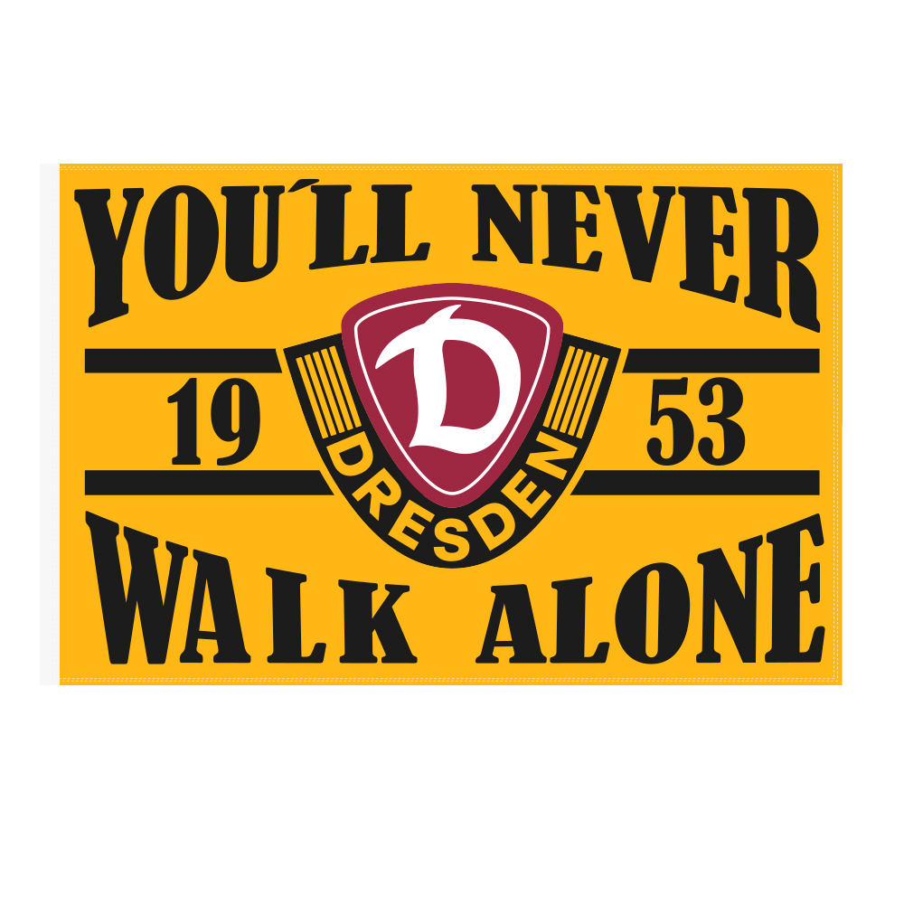 Fahne YNWA 1953 (120 x 80 cm)