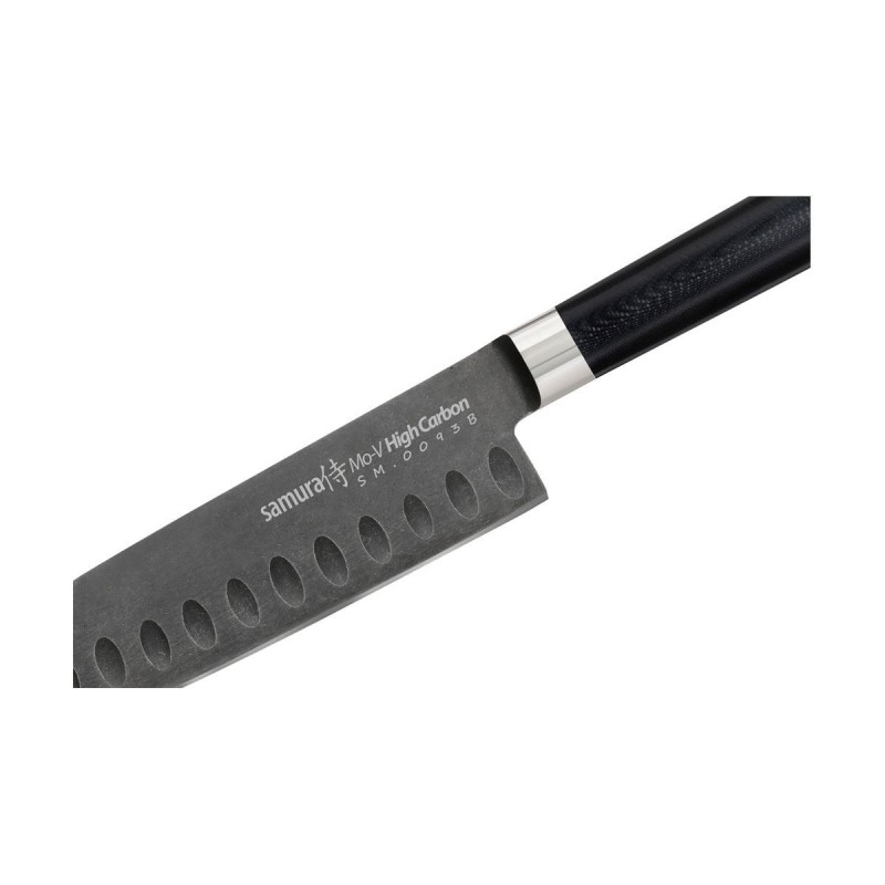 Samura MO-V Stonewash, Santoku Messer 13,8 cm