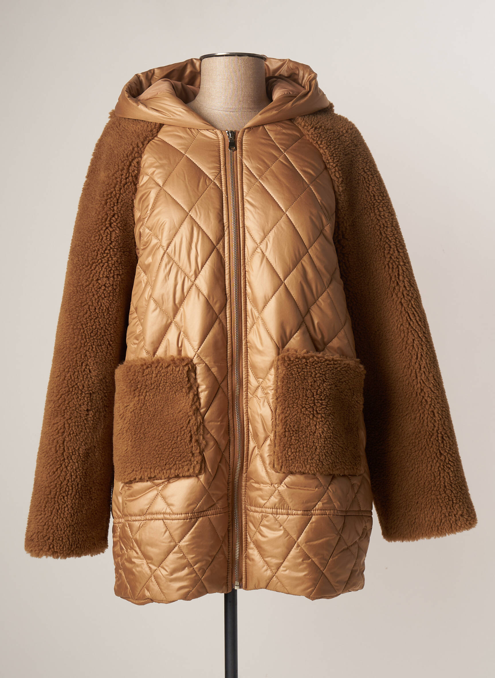 Derhy Doudounes Femme couleur beige