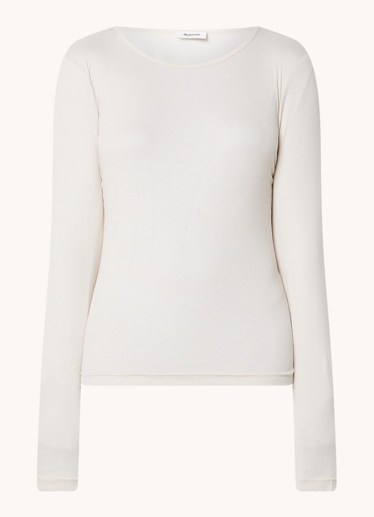 T-shirt a maniche lunghe in lyocell Modström Harper