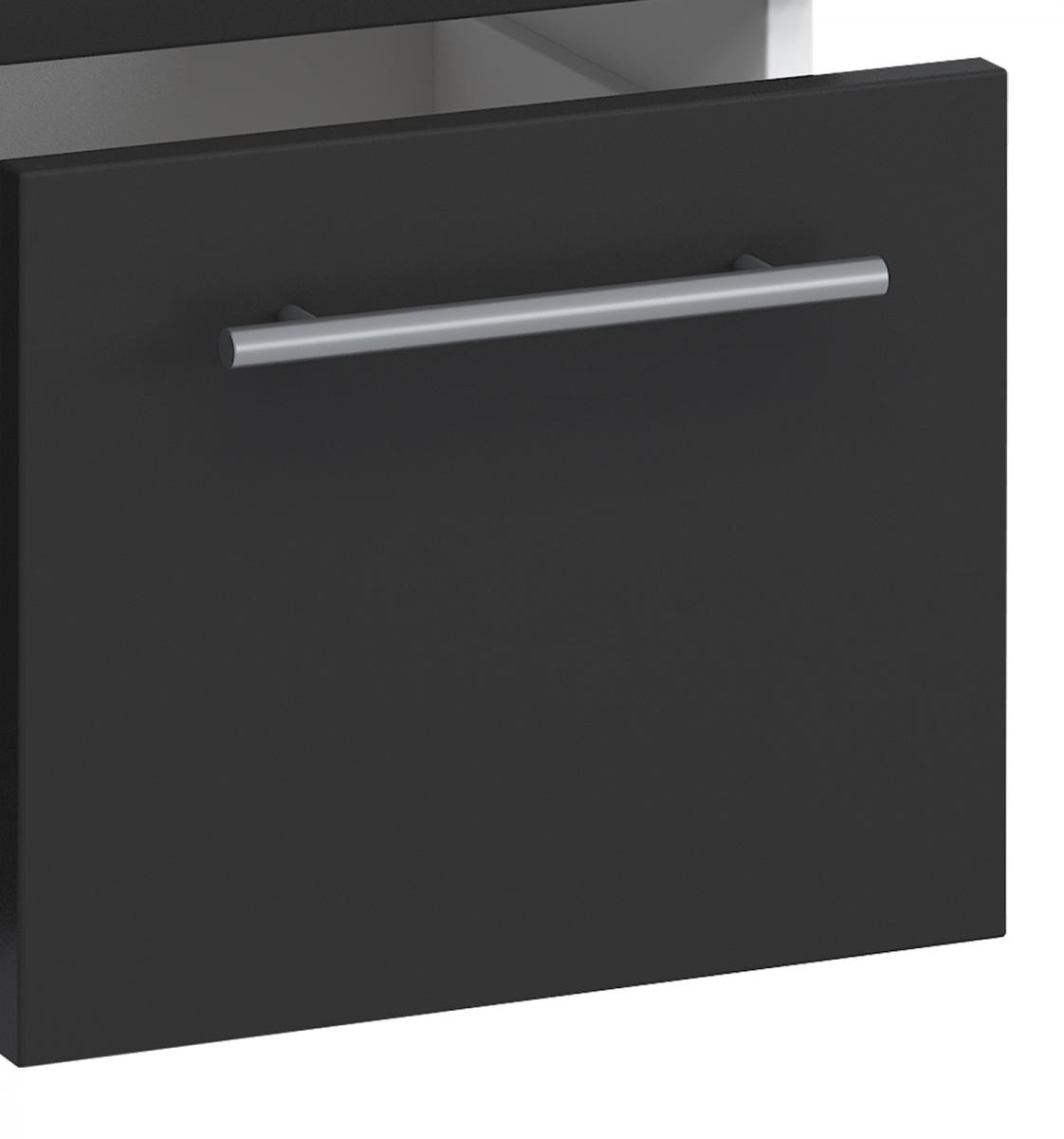 VCM Badunterschrank Flandu Schwarz