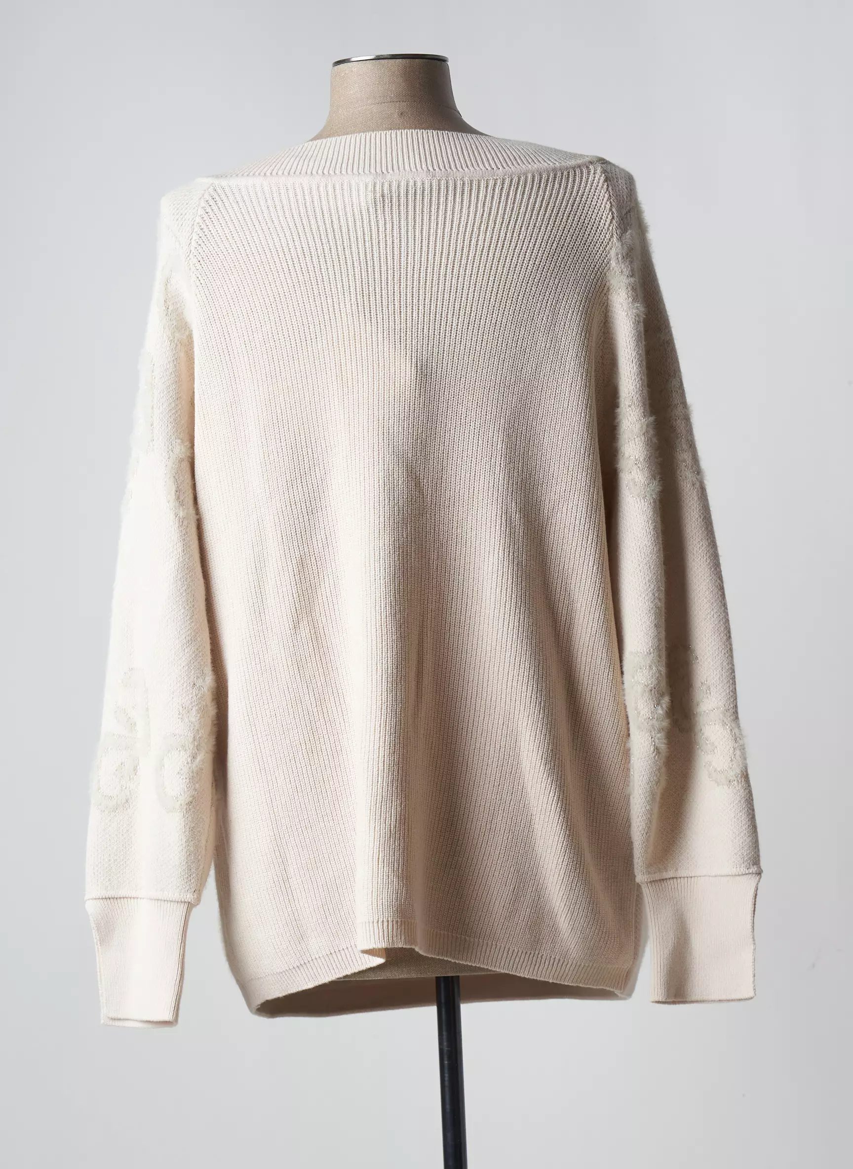 Elisa Cavaletti Pulls Femme couleur beige