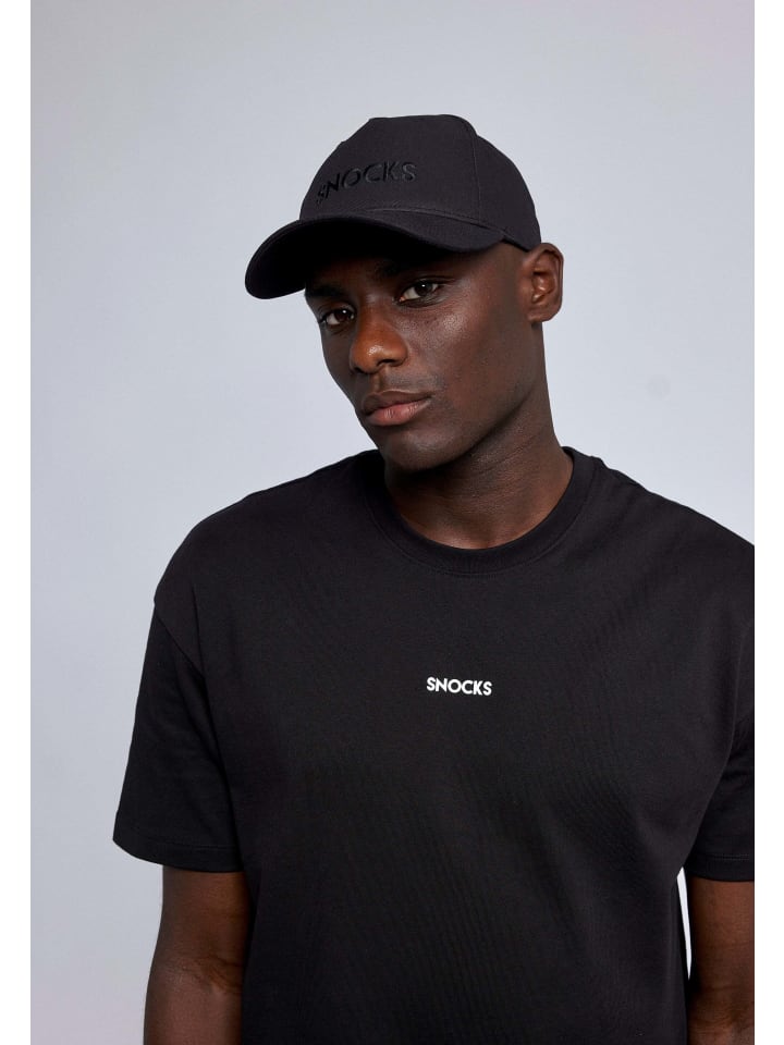 SNOCKS Base Cap 1 Stück in Schwarz günstig kaufen 0
