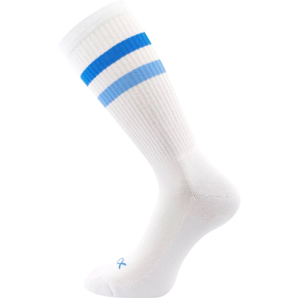 Voxx Retran weiß-blau Sportsocken, 1 Paar