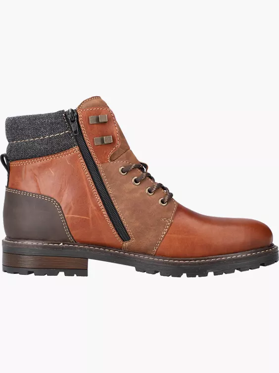 Rieker Herren Schnürstiefel