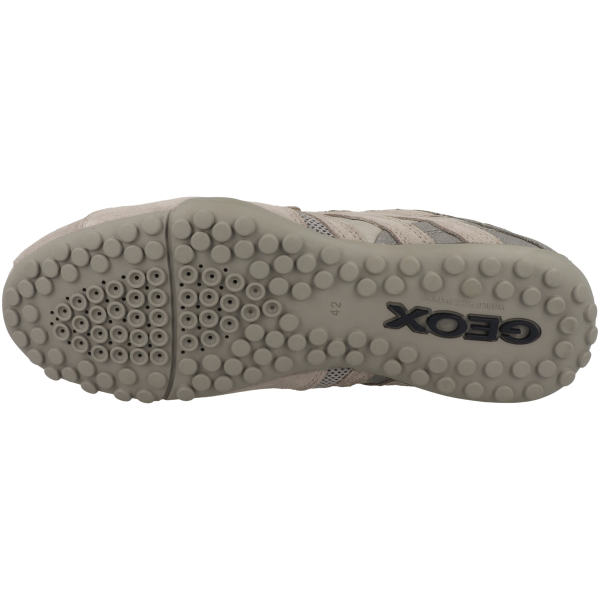Geox U Snake A Sneaker Low hellgrau
