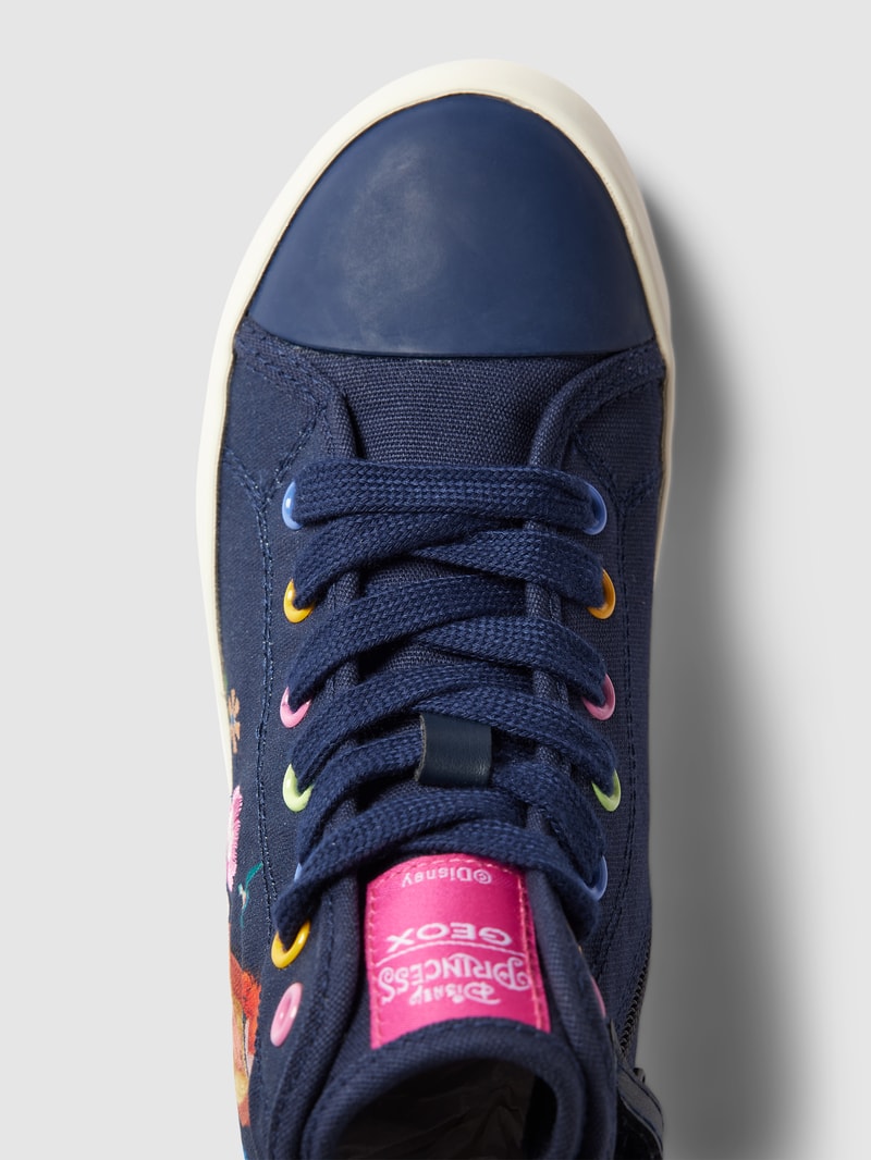 Sneaker mit Print Modell 'CIAK GIRL' in marineblau