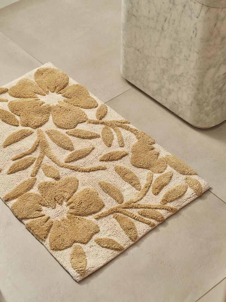 FAGERHULT złoty Mata do kąpieli FAGERHULT 50x80cm piasek