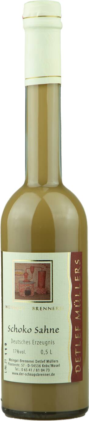 Weingut-Brennerei Detlef Müllers Schoko-Sahne-Likör