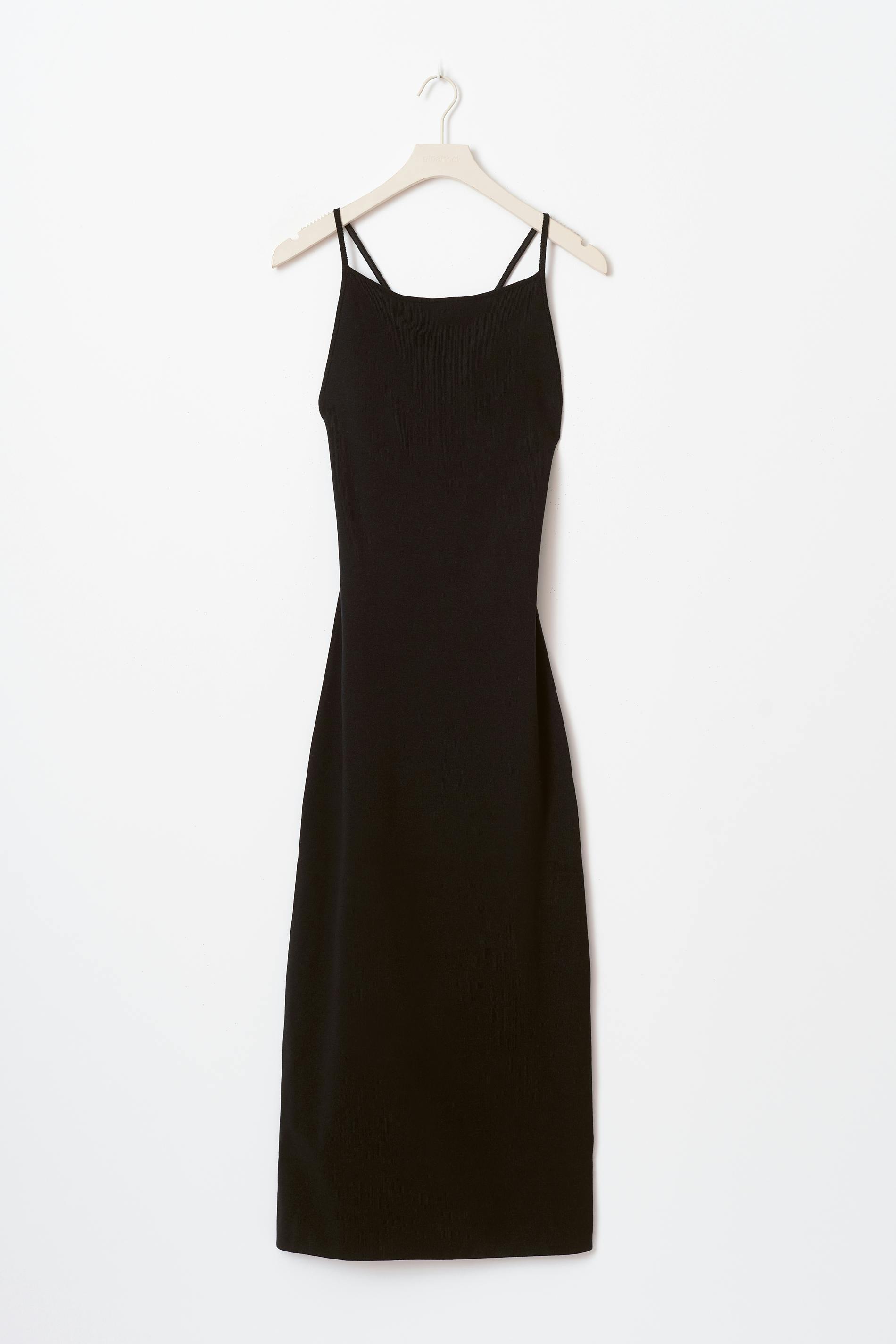 Knitted strap dress