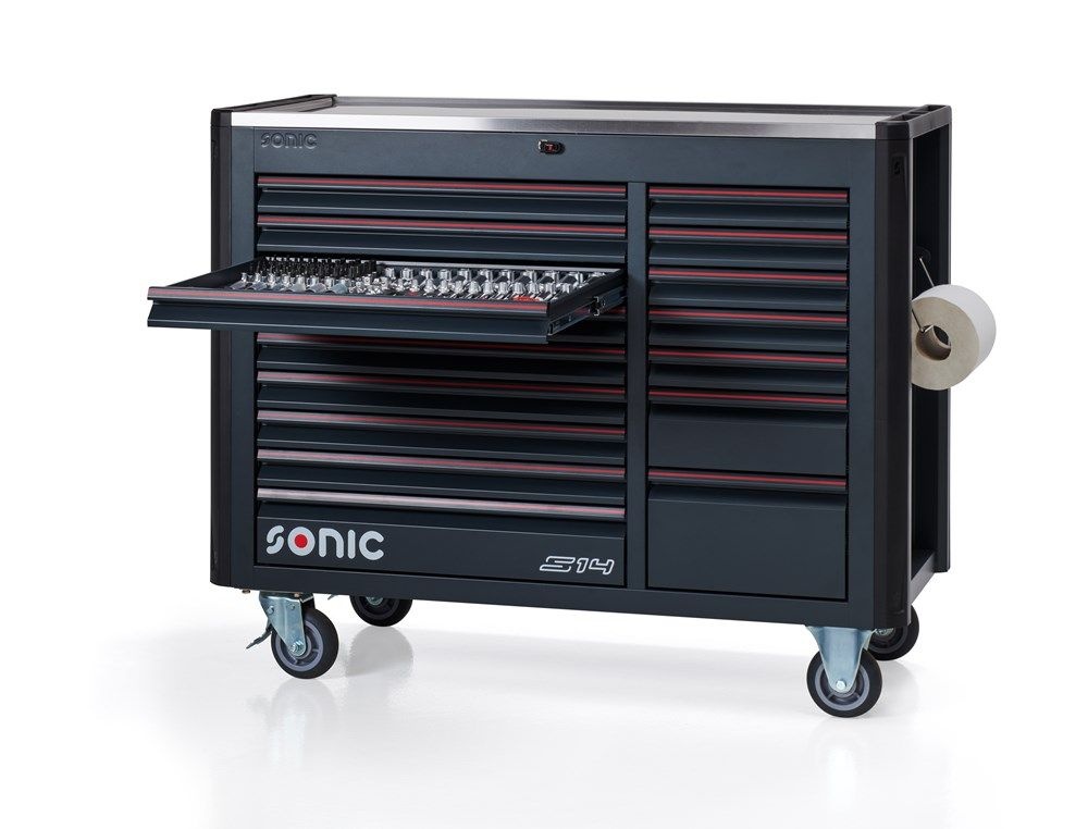 Chariot à outils Sonic 714581 avec assortiment de 1045 pièces