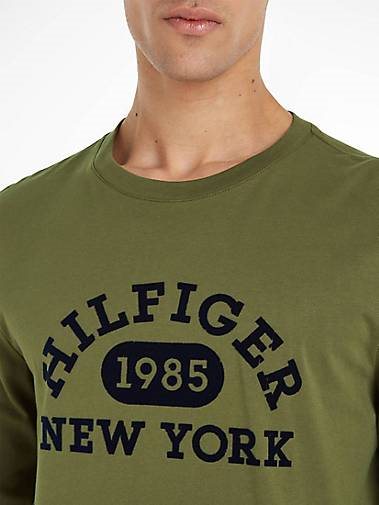 TOMMY HILFIGER Herren Langarmshirt MONOTYPE COLLEGIATE LS TEE