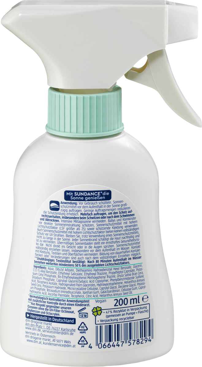 Sonnenspray Kids sensitiv, LSF 50, 200 ml