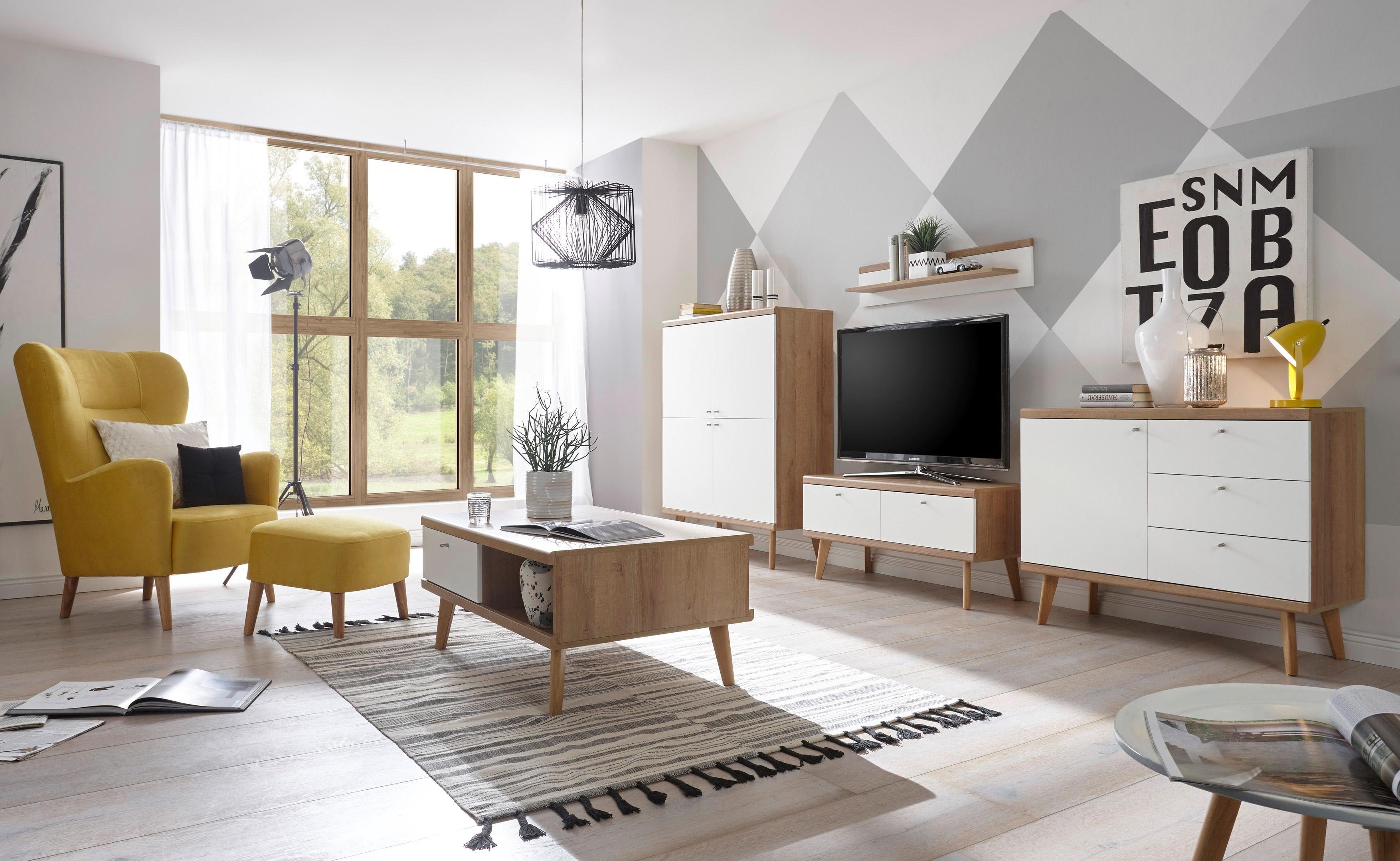 andas Sideboard Merle, Scandi Design, Breite 107 cm, aus der freundin Home Collection