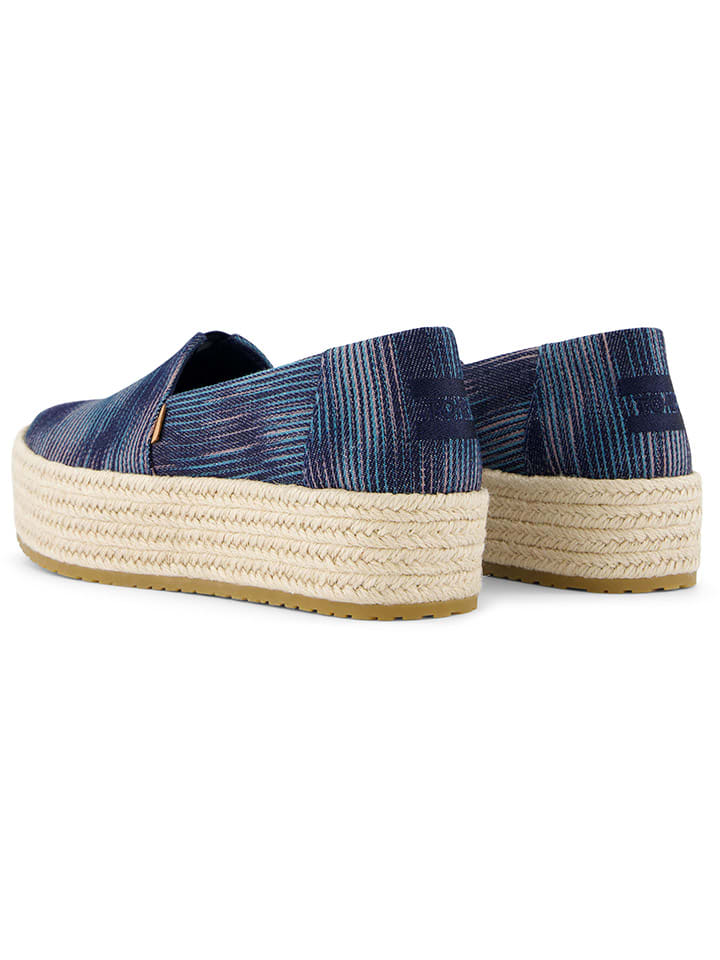 TOMS Espadrilles in Dunkelblau günstig kaufen