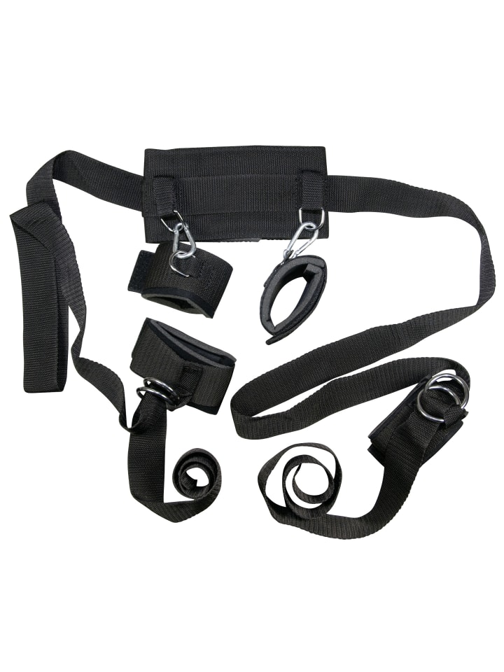 Bad Kitty Fessel-Set All-Over in schwarz günstig kaufen 154