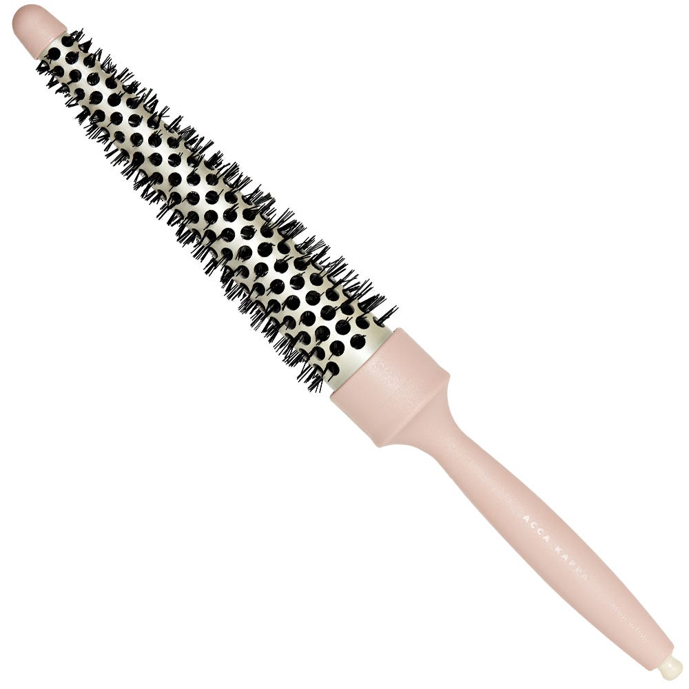 Acca Kappa Wavy Cone Shaped Brush Pink