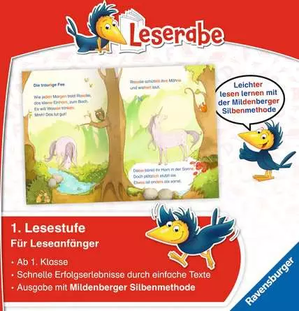 Leserabe mit Mildenberger Silbenmethode: Fee Federleicht und das Einhorn
