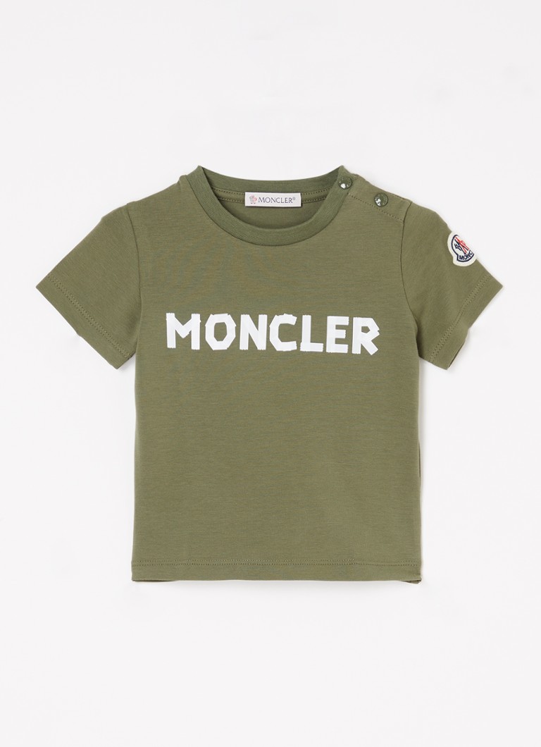 T-shirt Moncler con logo stampato