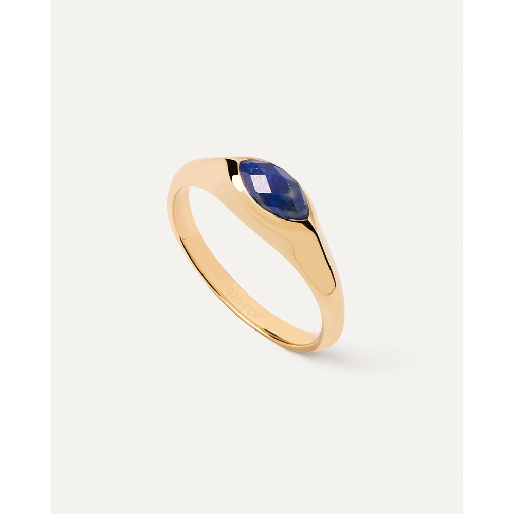 P D Paola Bague pour femme 925 Argent bleu Bague