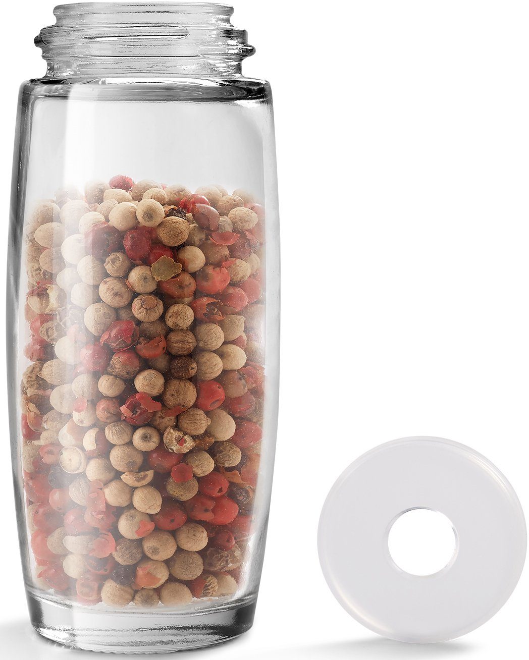 Metaltex Gewürzkarussell Spice-8, (Set), inkl. 16 austauschbaren Streueinsätzen + 12 selbstklebenden Etiketten