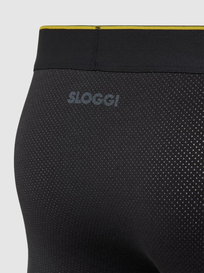 Trunks mit Strukturmuster in schwarz