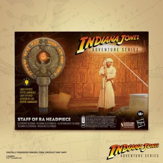 Indiana Jones Adventure Series: Jäger des verlorenen Schatzes Rollenspiel-Replik Stab des Ra Kopfstück