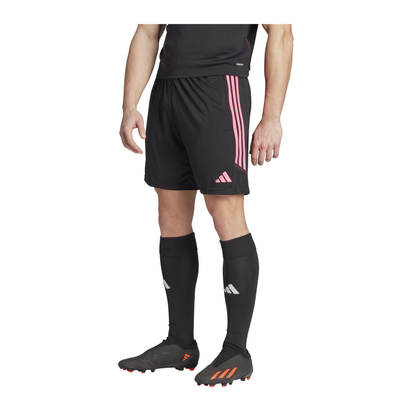 adidas Tiro 23 Club Trainingsshort Schwarz Pink