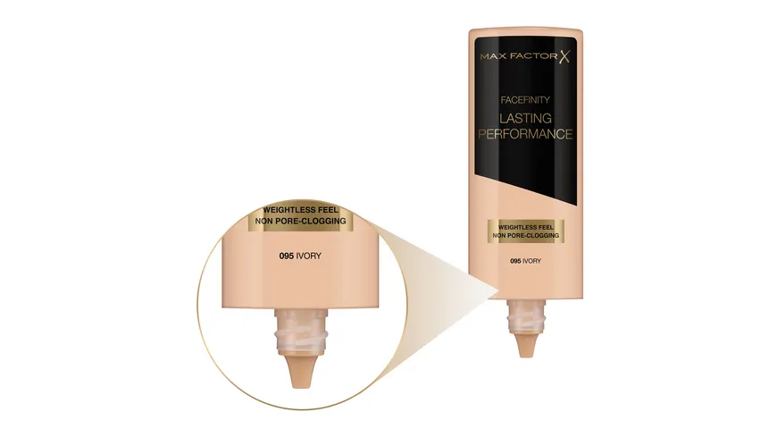 MAX FACTOR  Lasting Performance Foundation 95 - Ivory