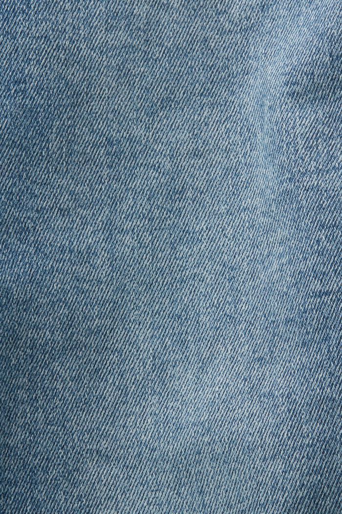 Recycelt: Schmale Jeans mit mittelhohem Bund