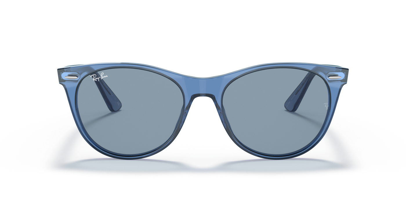 WAYFARER II TRUE BLUE - Albastru lustruit Albastru transparent