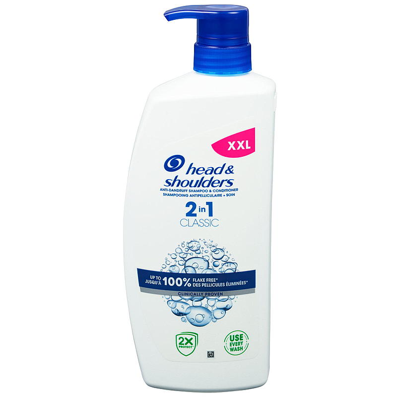 H&S H&S shampoo 800 ml 2in1 Classic Clean