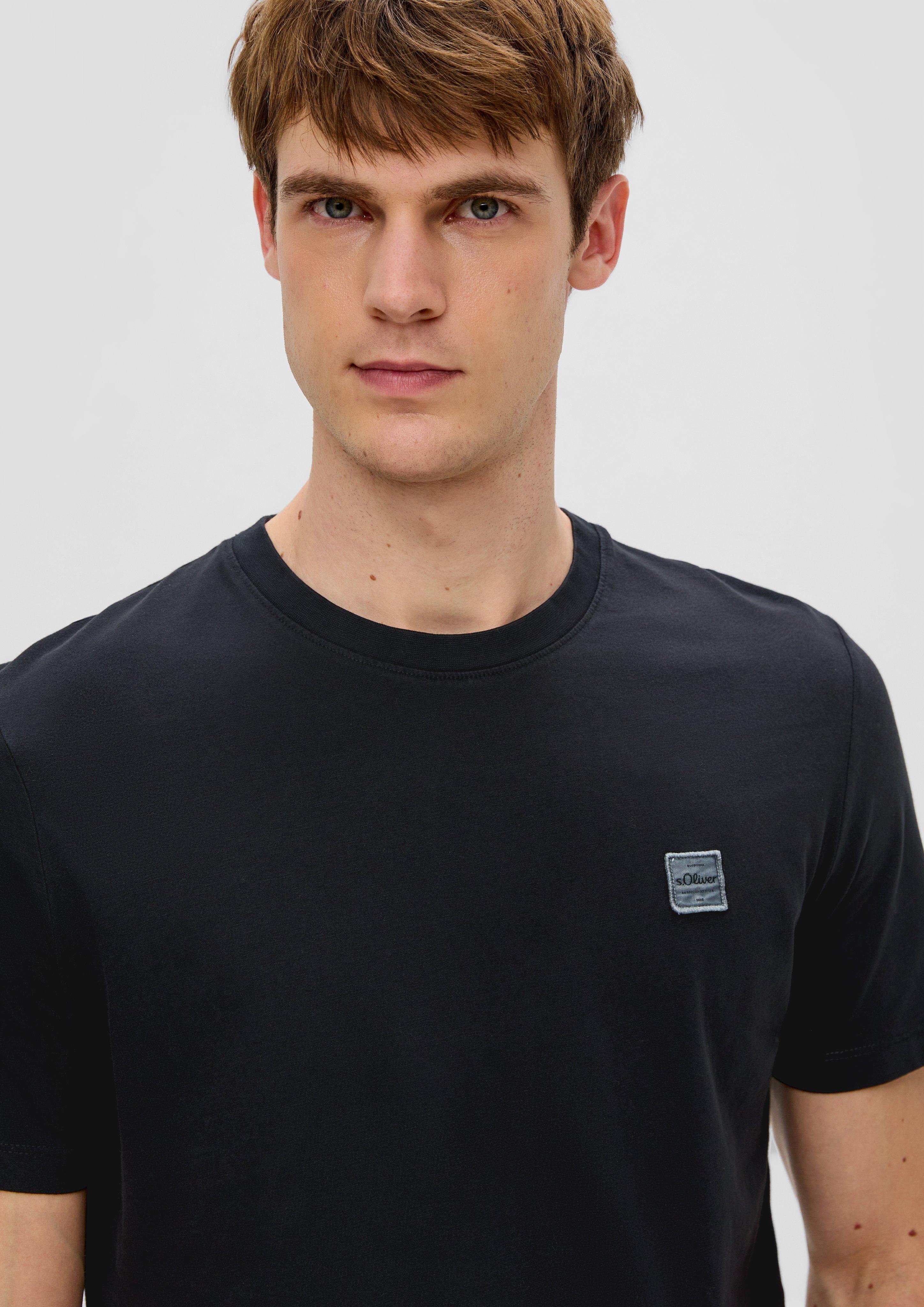 T-Shirt mit Logo-Stickerei  2152244-9999