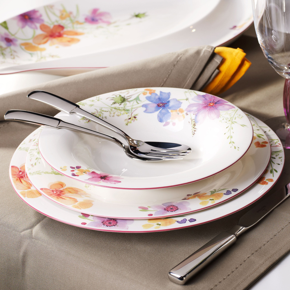 Villeroy & Boch Assiette gourmet ronde Mariefleur Basic Assiette