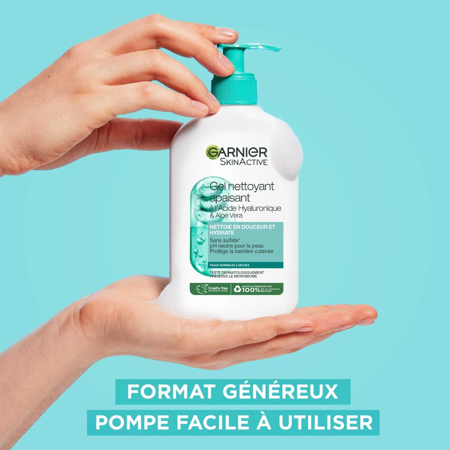 Garnier pomirjujoči gel za čiščenje obraza