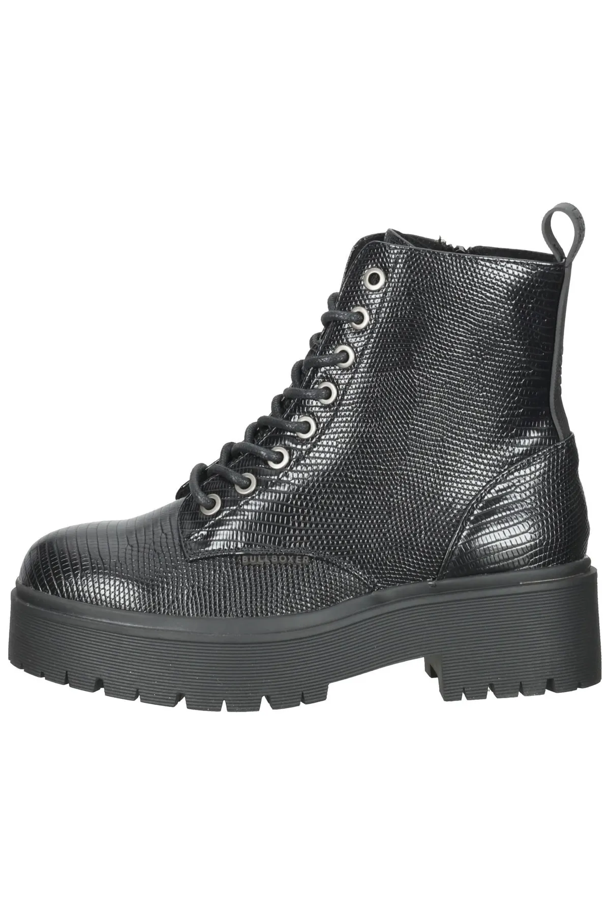 BULLBOXER  Stiefelette - Schwarz - Blockabsatz