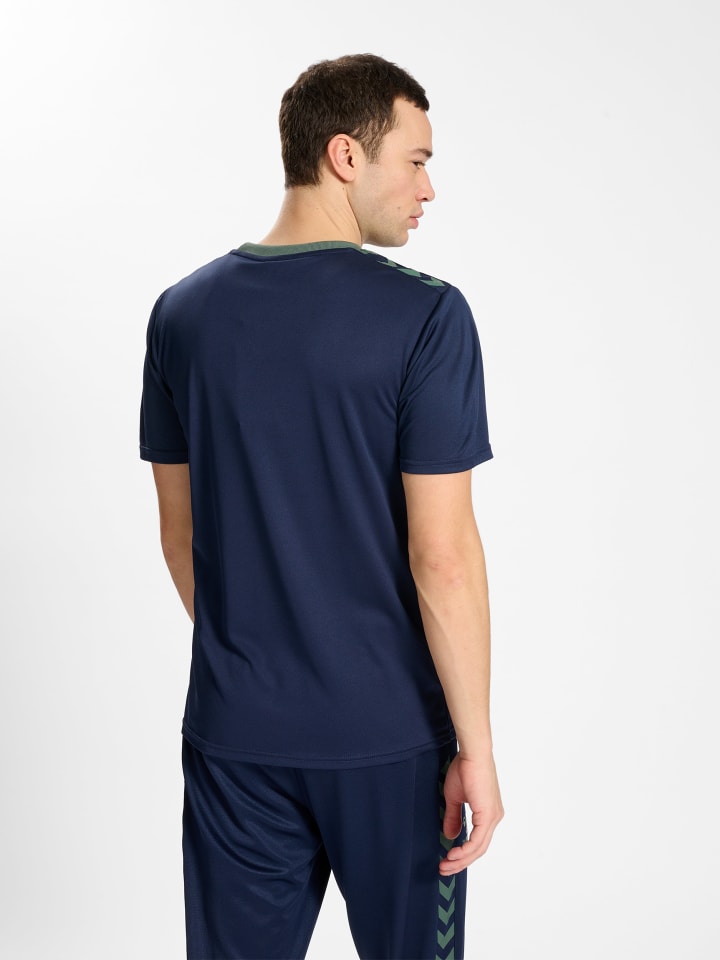 Hummel Hummel T-Shirt Hmlstaltic Multisport Herren in MARINE/DUCK GREEN günstig kaufen S