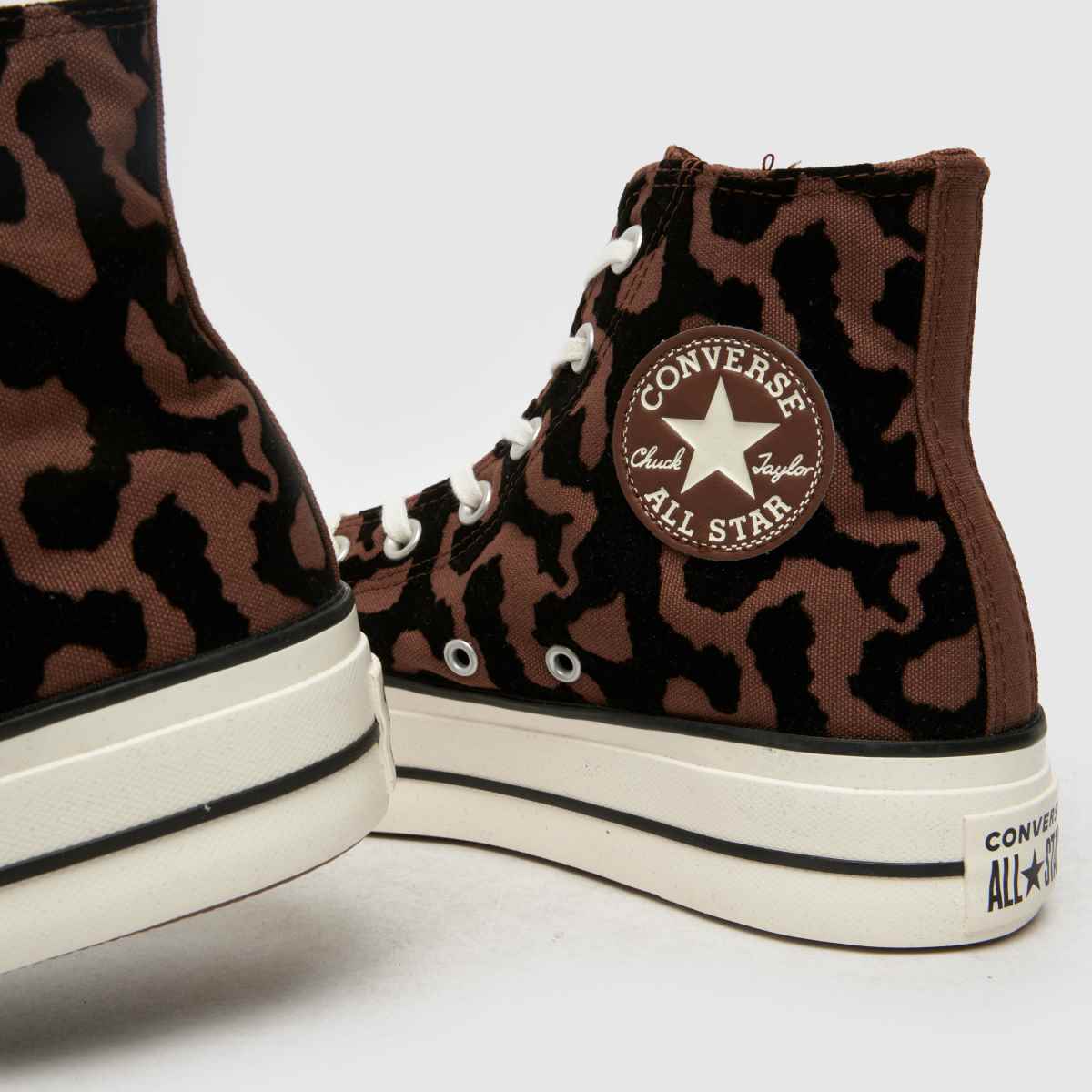 Converse All Star Lift Hi Leopárdszínű Tornacipő Barna Multiszínű