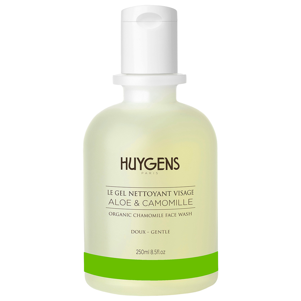huygens LE GEL NETTOYANT VISAGE CALMANT 250ml Doux nettoyant BIO pour peaux sensibles